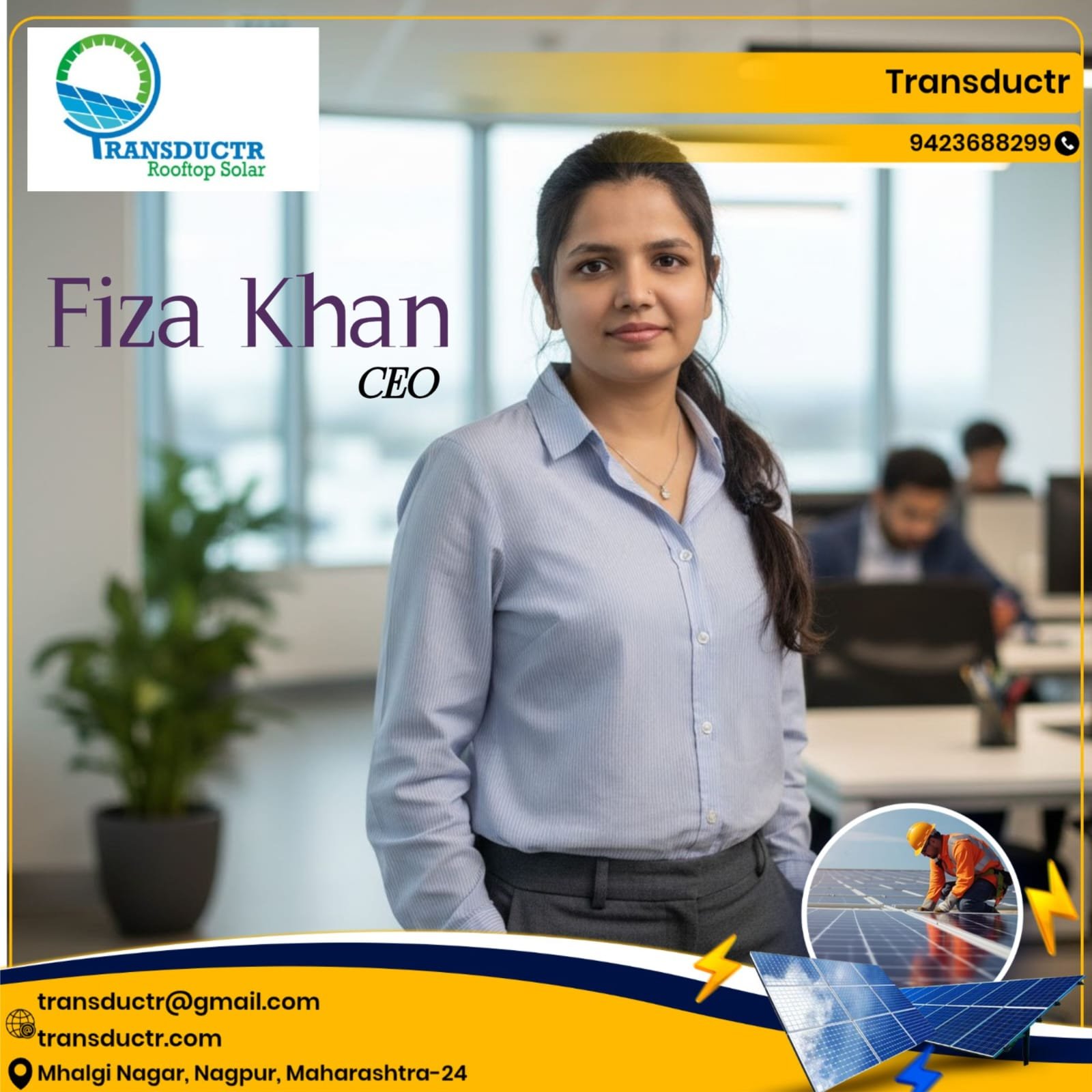 Fiza Khan - CEO